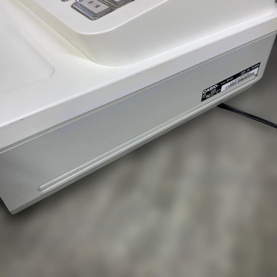 CASIO 電子レジスター　SE-G1 ドロアー鍵無し