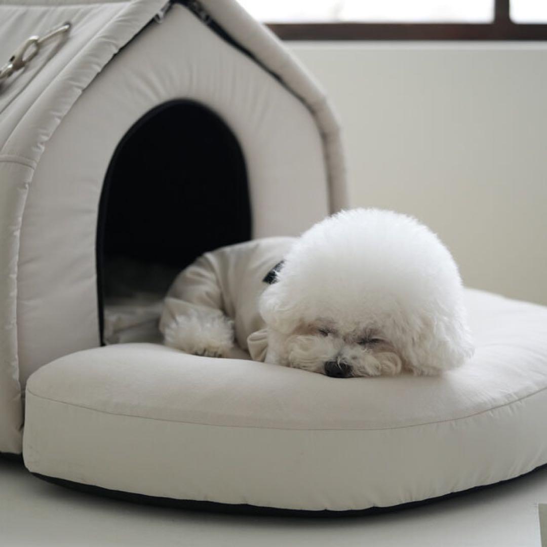 SSOOOKハウスV.3 Mサイズ フロント拡張マットレス付 オリーブグリーン