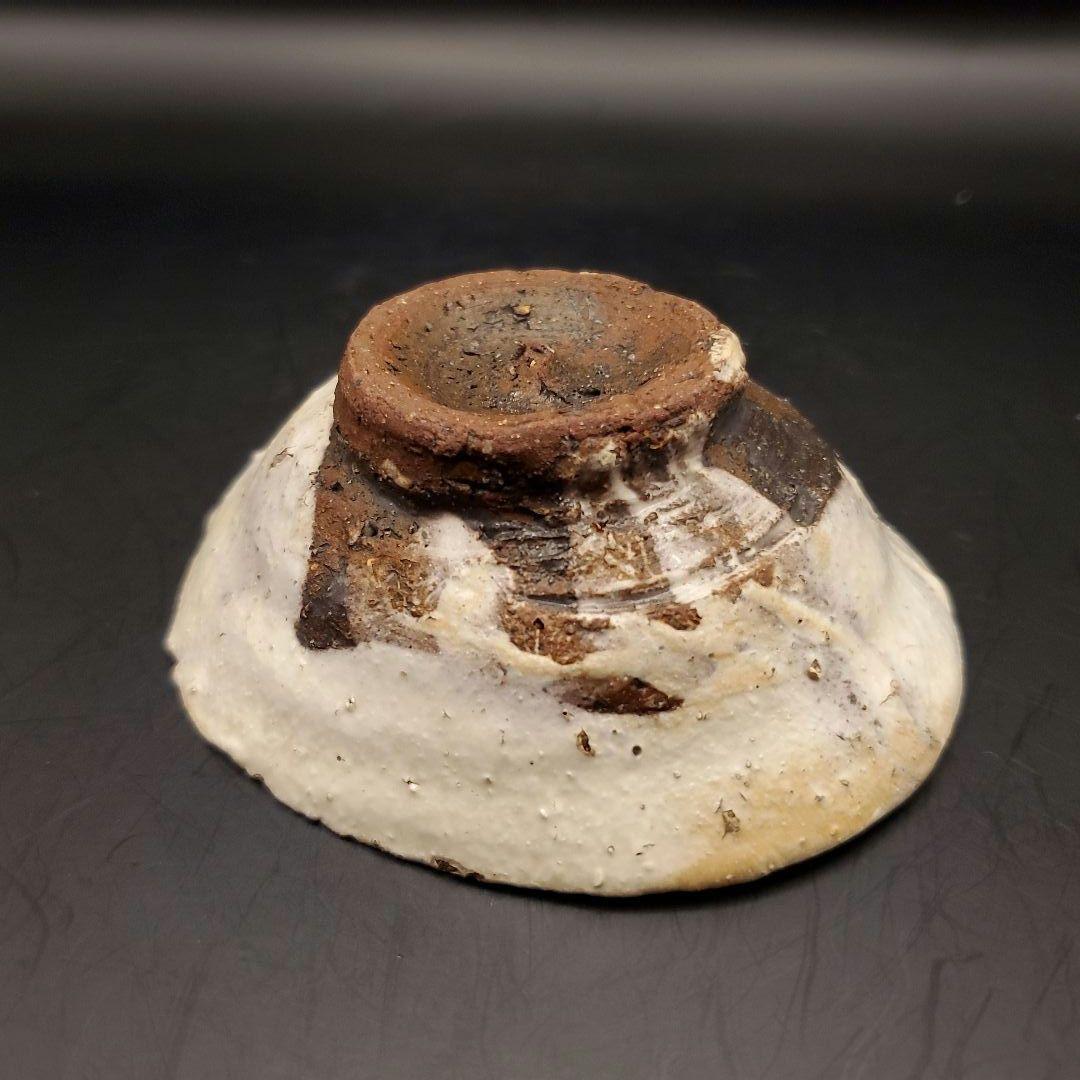 辻村史朗　粉吹ぐい呑　盃　粉引