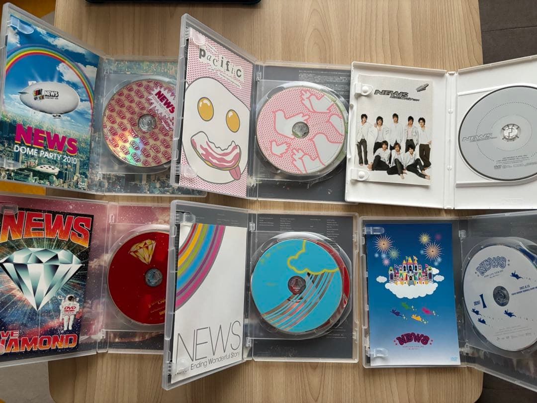 NEWS CD ライブDVD Blu-ray まとめ売り