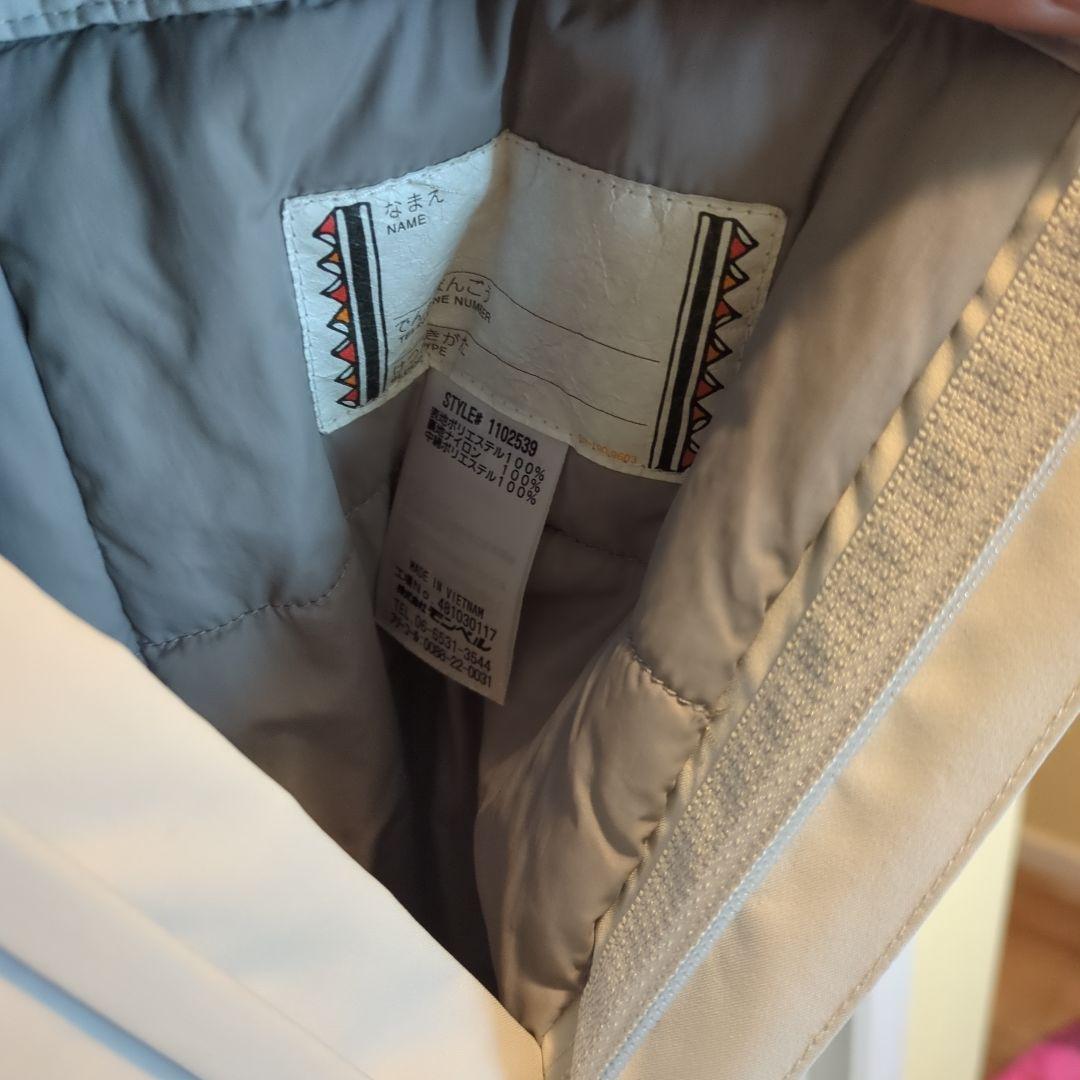 mont-bell 子ども用スキーウェア 上下セット　赤　130