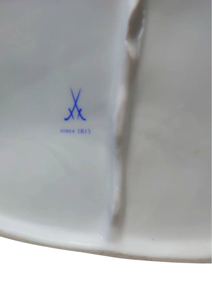 マイセン フィギュリン　お花　アンティーク　置物　陶器