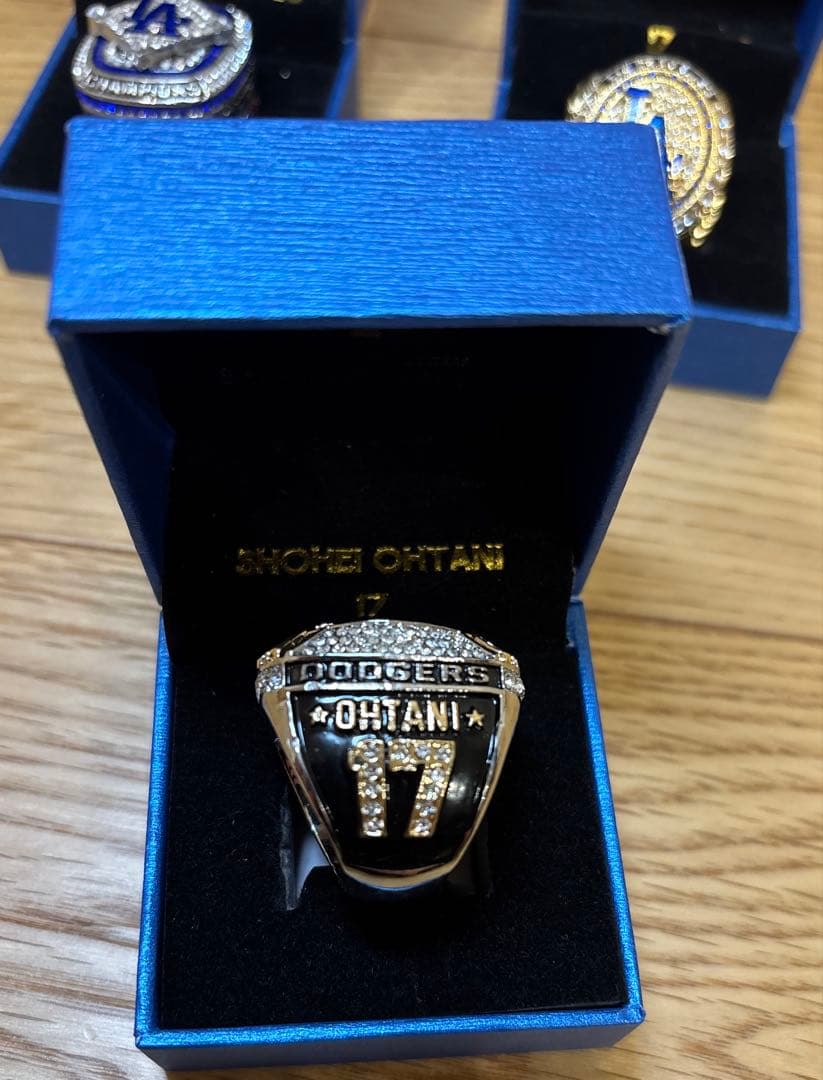 ⭐️期間限定価格⭐️【非売品】大谷翔平 リング3種類セット2024チャンピオンリング