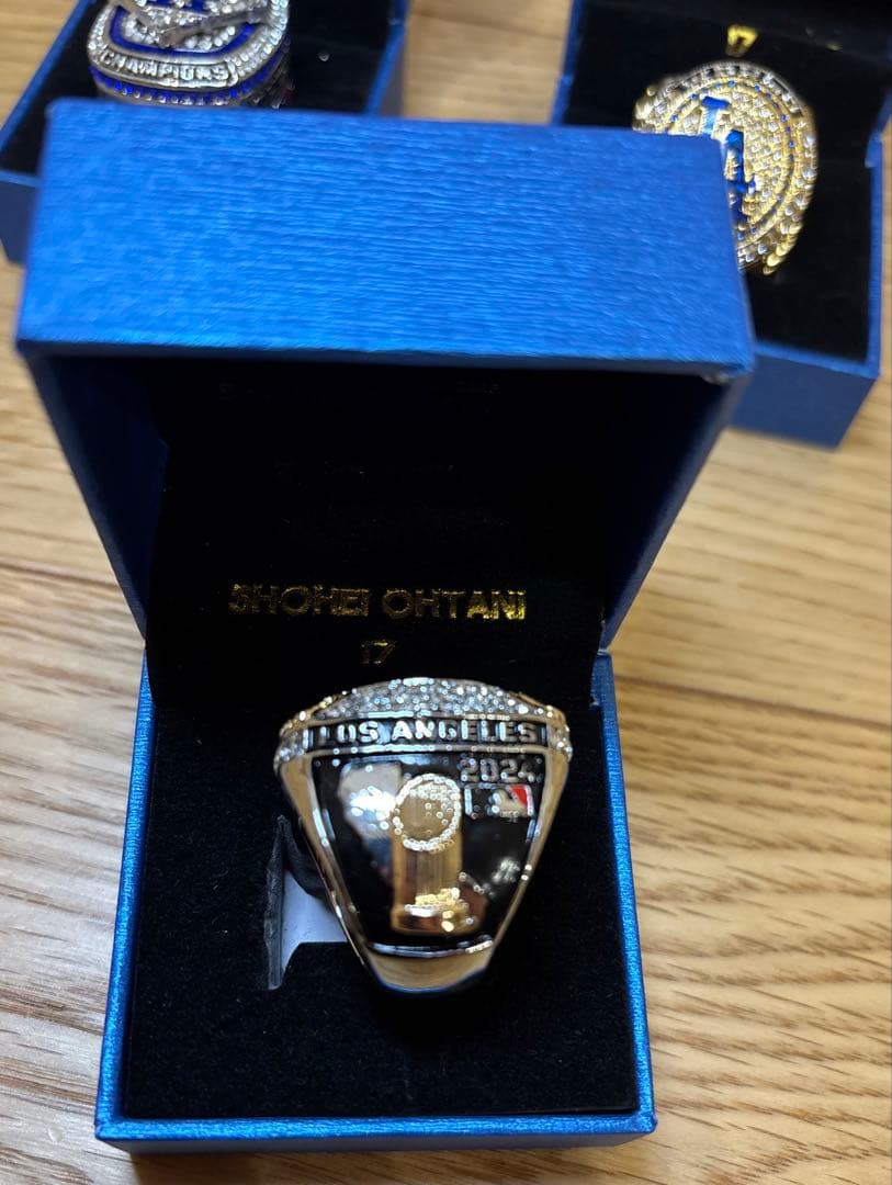 ⭐️期間限定価格⭐️【非売品】大谷翔平 リング3種類セット2024チャンピオンリング