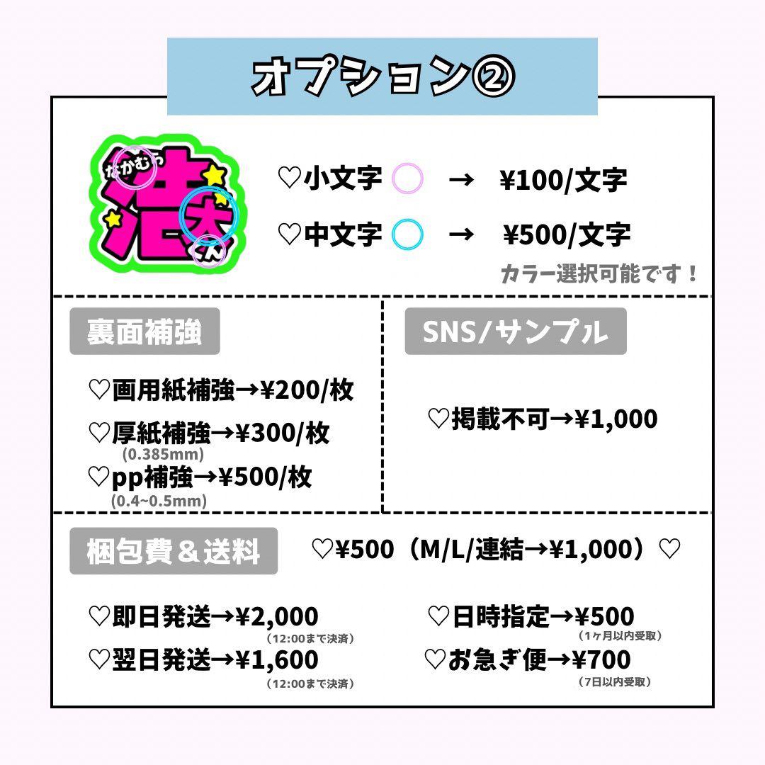 7ページ♡ネームボード うちわ文字 連結文字パネル オーダー