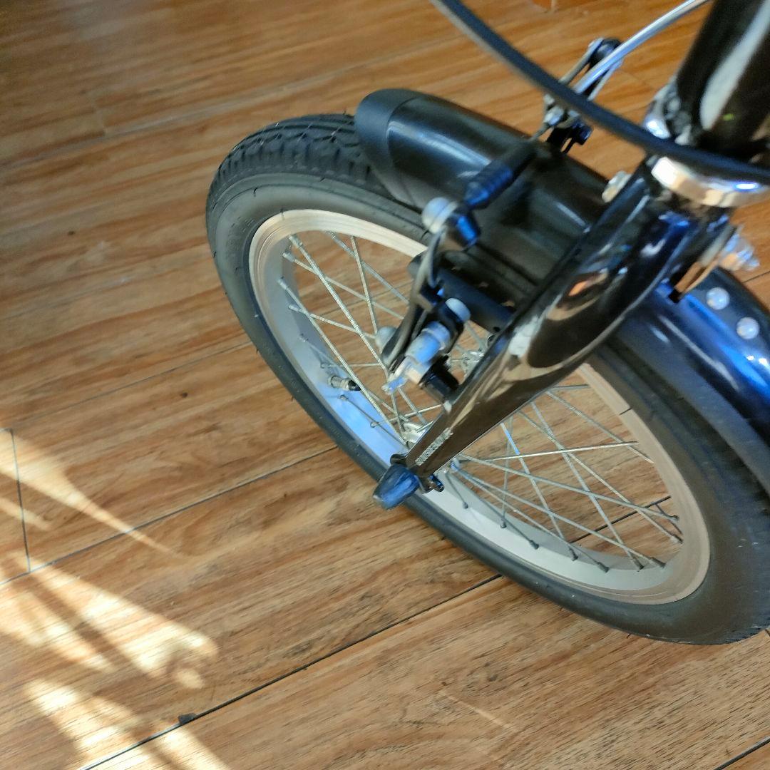 折り畳み自転車　キャプテンスタッグ　16インチ　黒