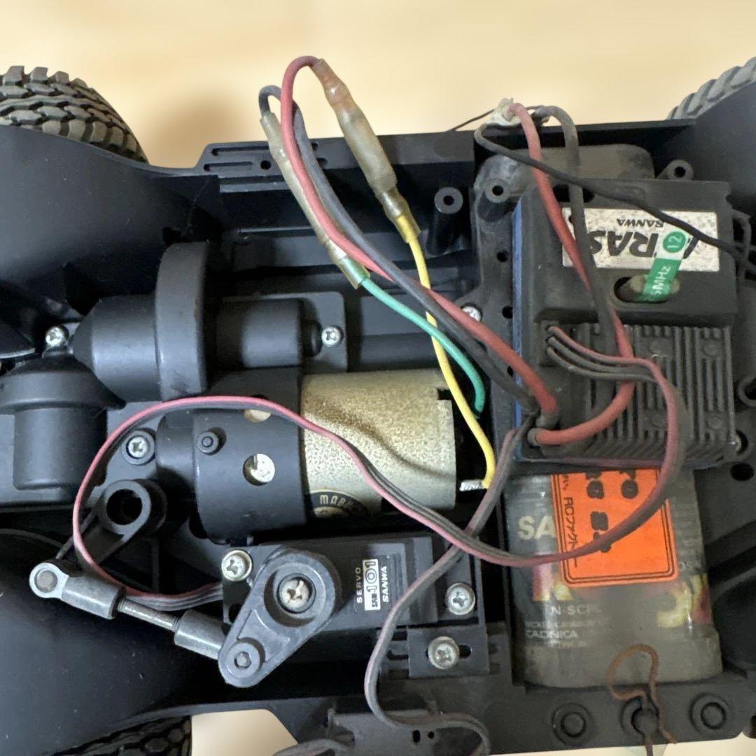 タミヤ ラジコン ジープ ラングラー プロポ付 ジャンク品 バッテリー無し