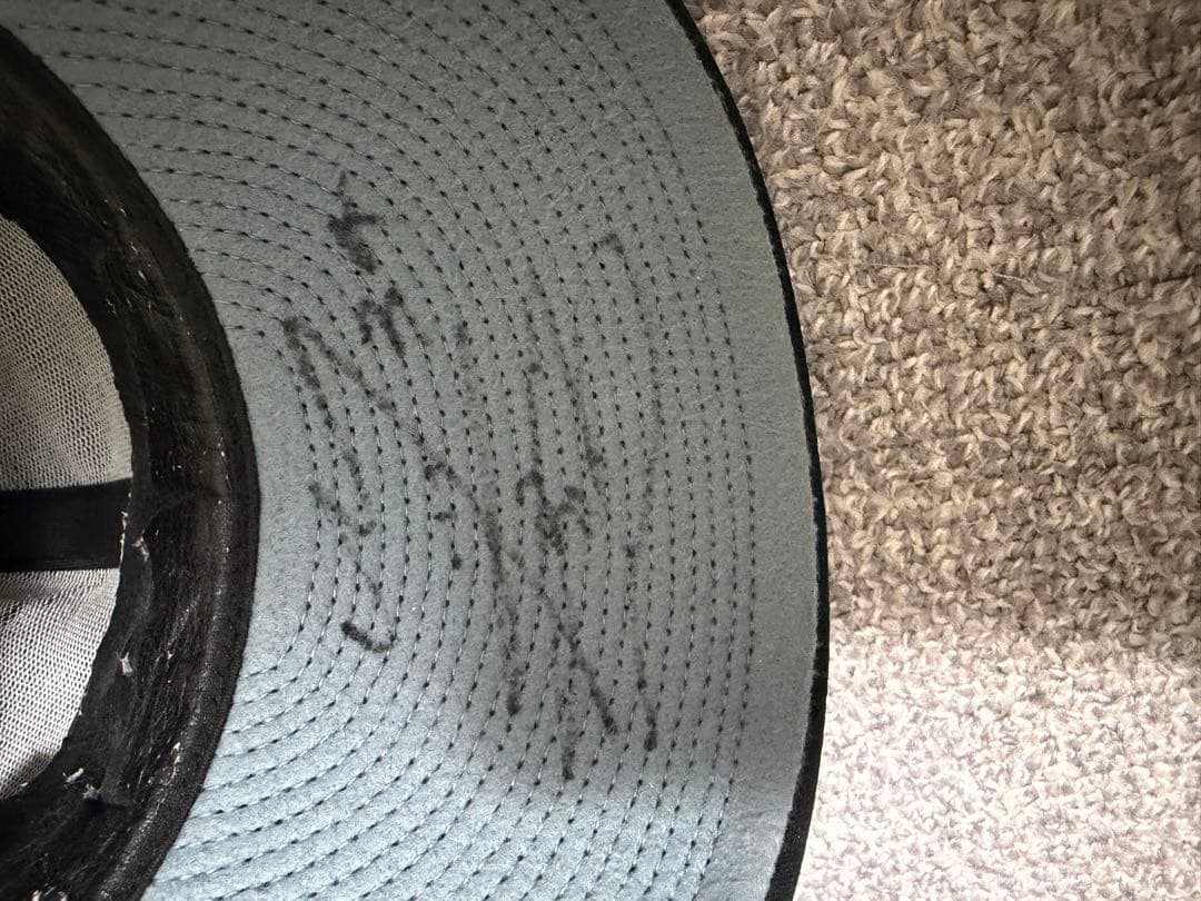 千葉ロッテマリーンズ サイン入りヴィンテージバッチ キャップ