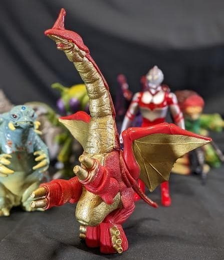 ウルトラマングレート＆登場怪獣（バンダイ）ソフビフィギュア８体セット