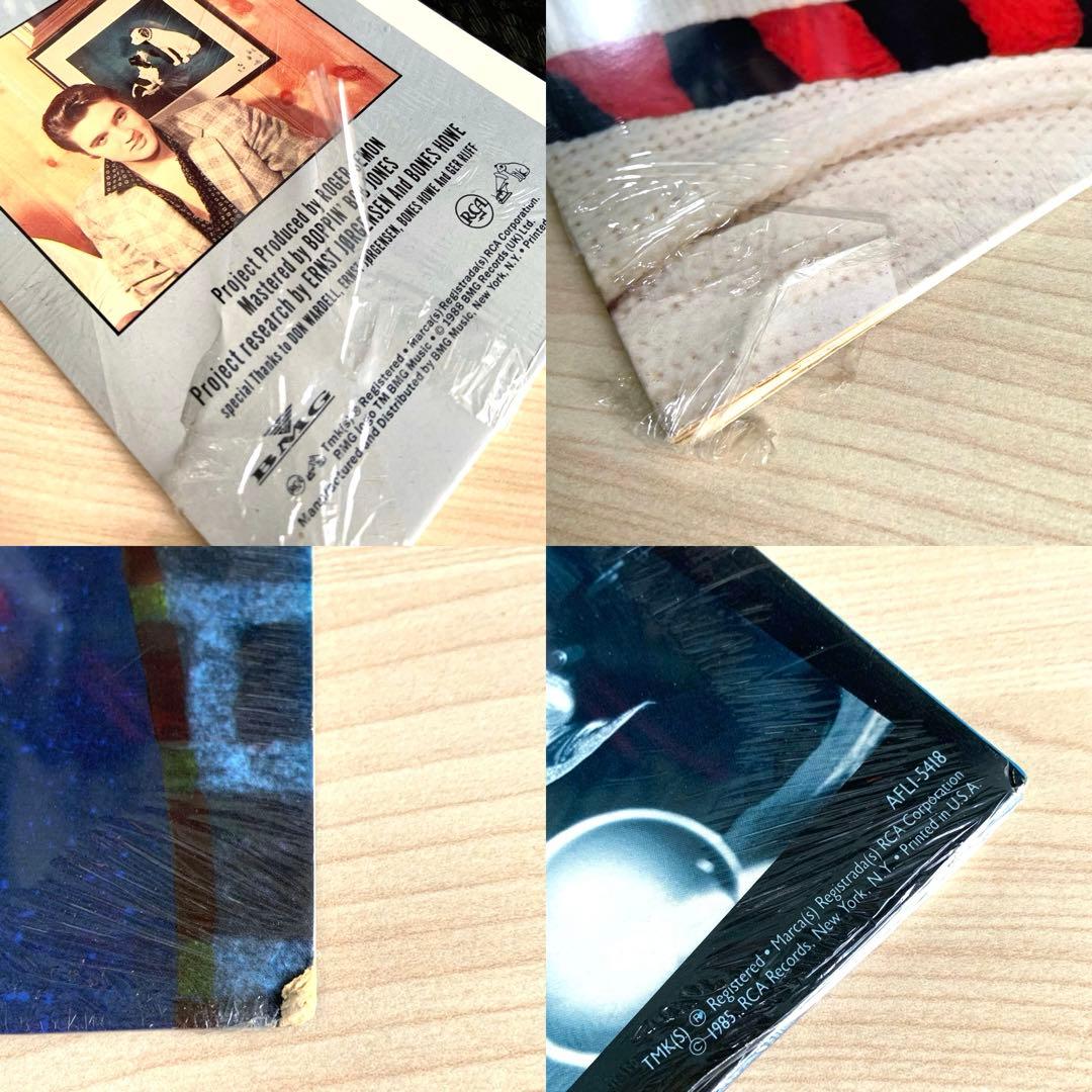 エルヴィス・プレスリー　海外版　未開封　LPレコード　4枚セット