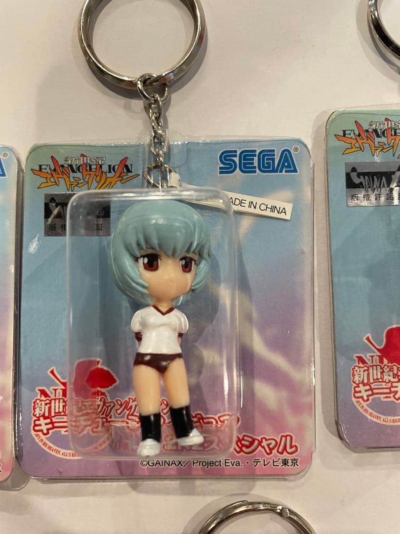 【新世紀エヴァンゲリオン】 キーチェーン フィギュア 2K2スペシャル 全10種