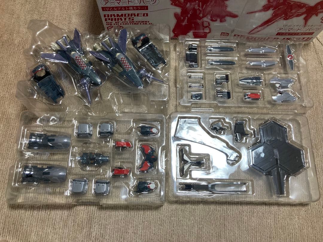 5点セット！ DX超合金 マクロス VF-25F トルネードメサイアバルキリー他