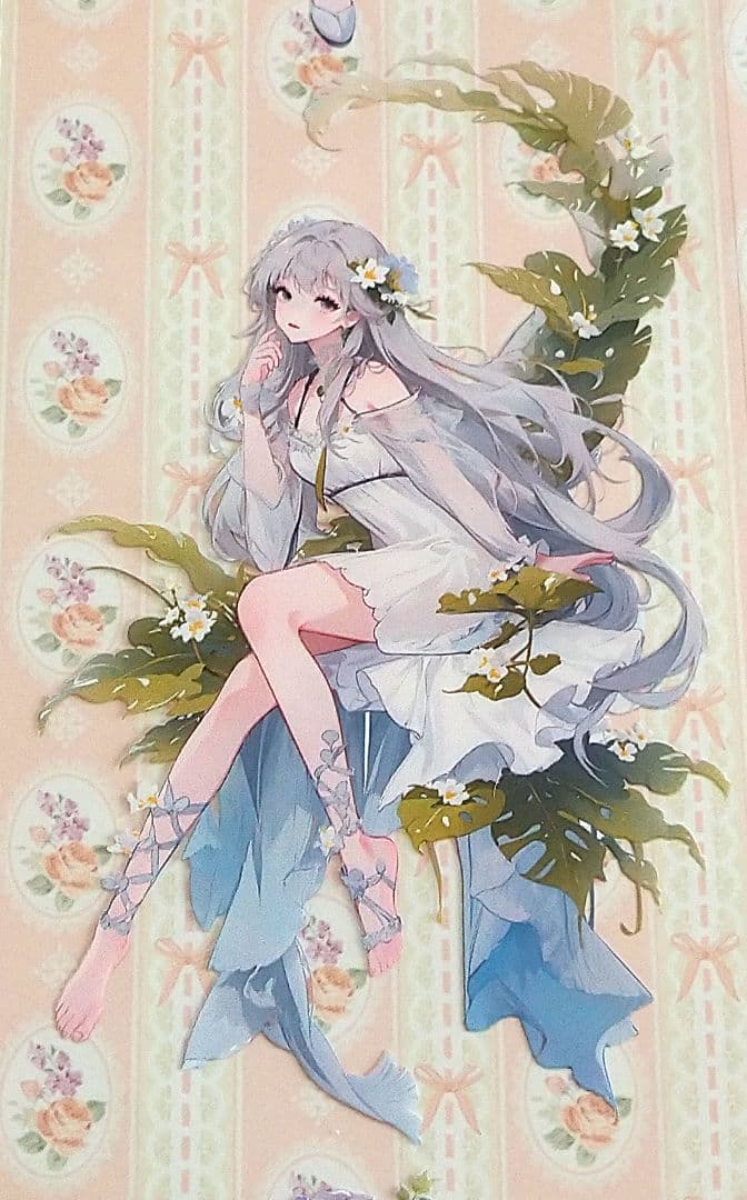 廃盤品✩J851＃花雾花汐(PET)晴惜春切り売り海外人物女の子AIマステ