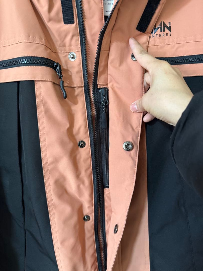 エヌスリーNNN 韓国スノボウェア ジャケット ピンク