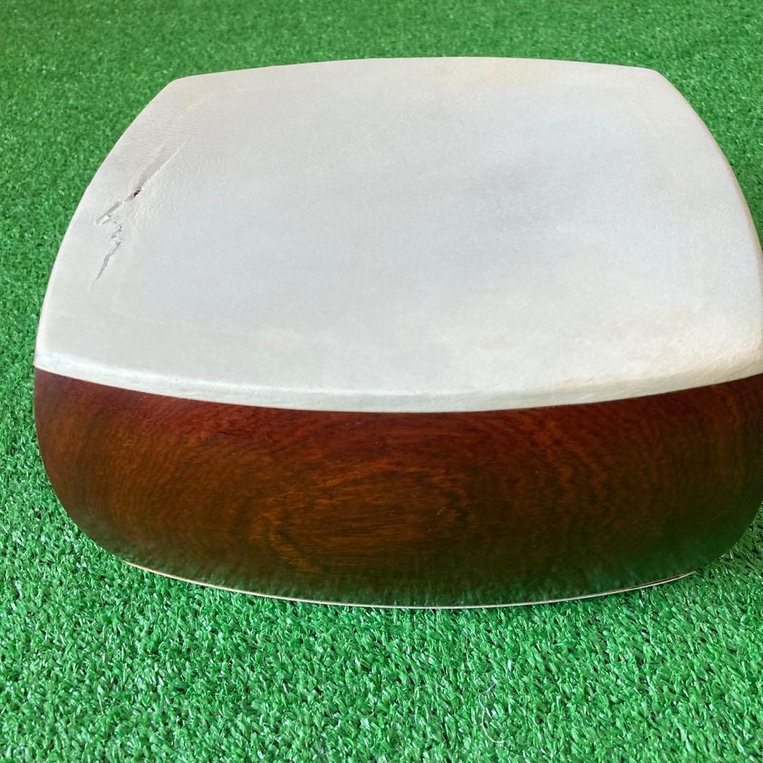 三味線　ハードケース付き　中棹　五厘大　丸打胴　付属品多数