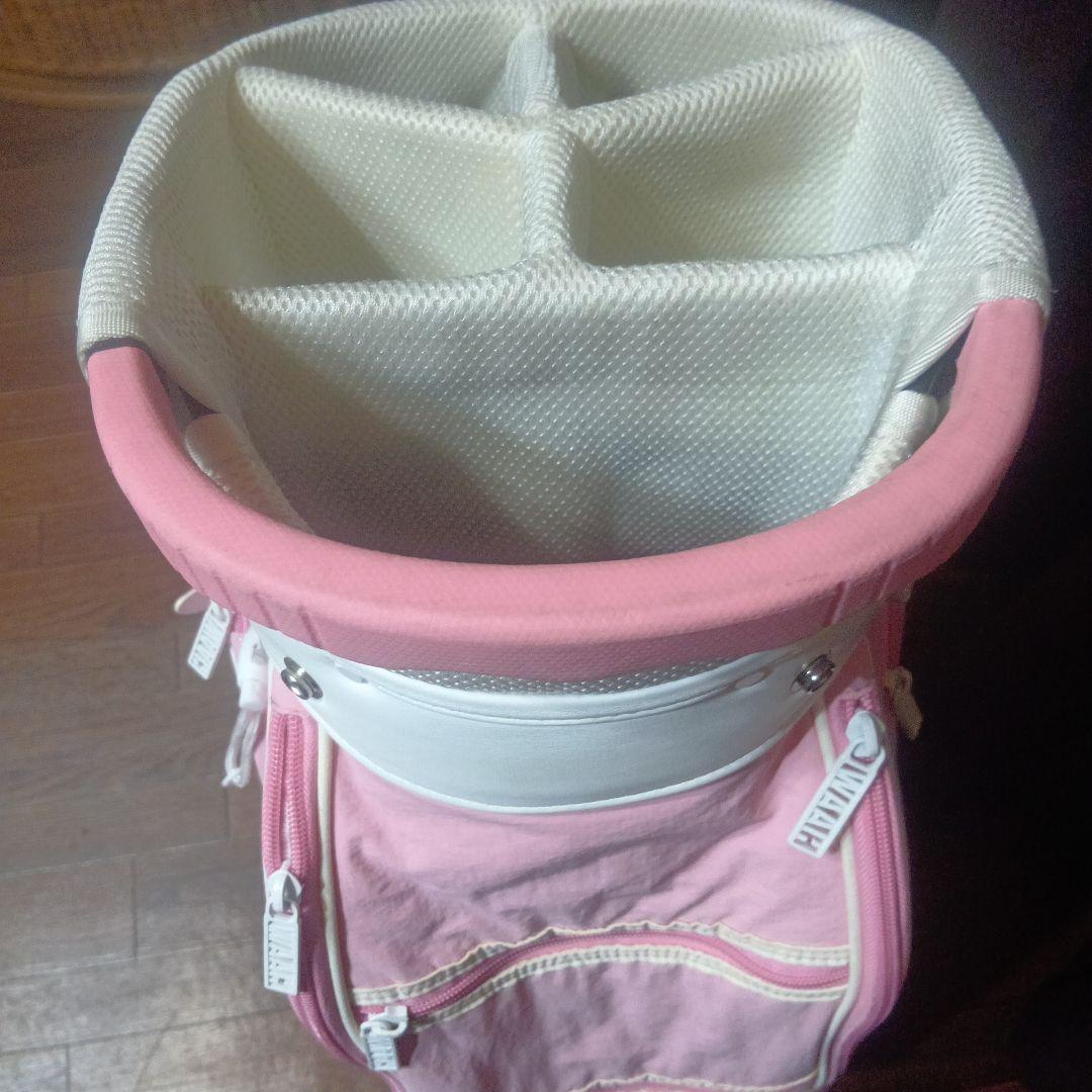 ❤WAAC❤ワック キャディーバック ホイール付き ピンク