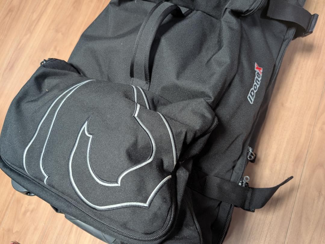 IDoneX .アイディーワン.ボストンキャリーバッグ.大容量.ブラック