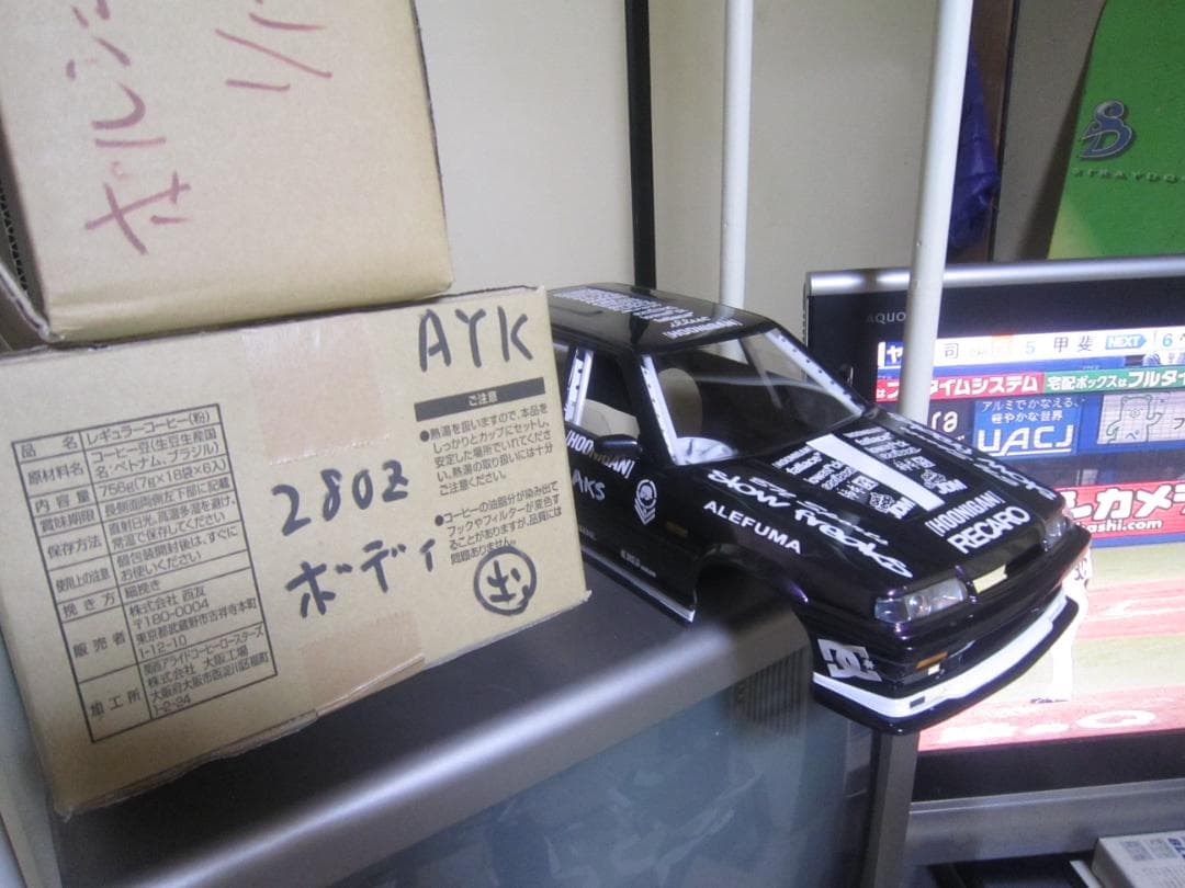 カズ 1/10 R31 ワゴン Dスタイル 限定品 タイヤホイール４本付き