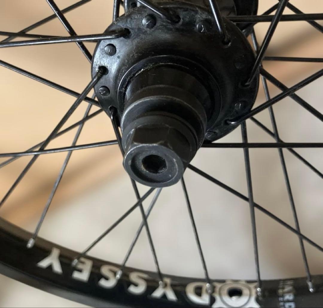 BMX用16inchホイール　完組前後セット