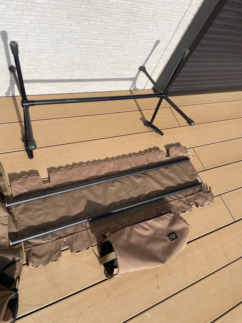 「レアコヨーテセット」ヘリノックスタクティカルチェアL +ベンチ