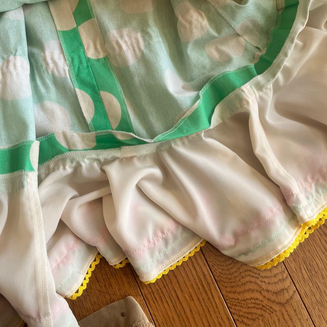 タグ付き　未使用　Mariquita フラメンコ　一点物　ファルダ　水玉