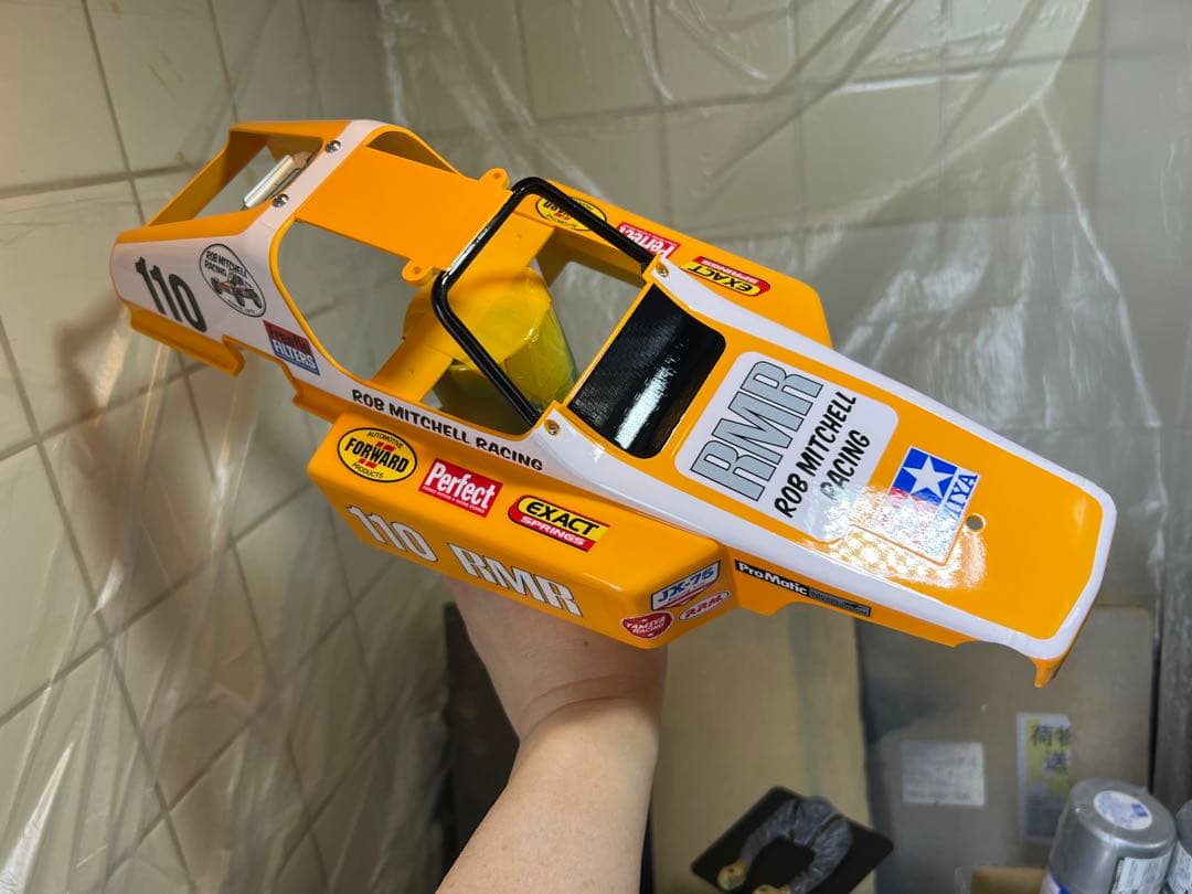 バギーチャンプ 塗装済みボディー 橙色