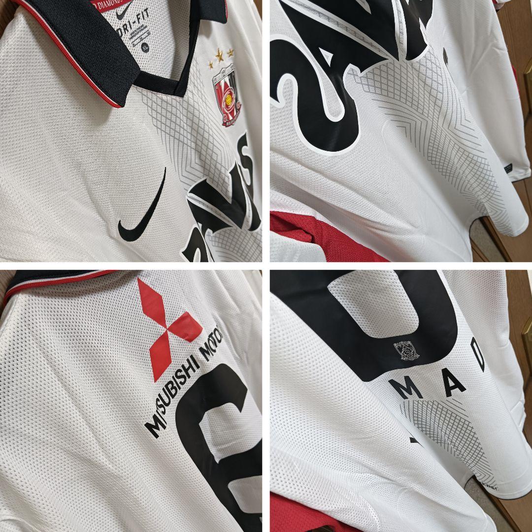 ナイキ 浦和レッズ 山田暢久 ユニフォーム 10/11アウェイ 紙タグ付き