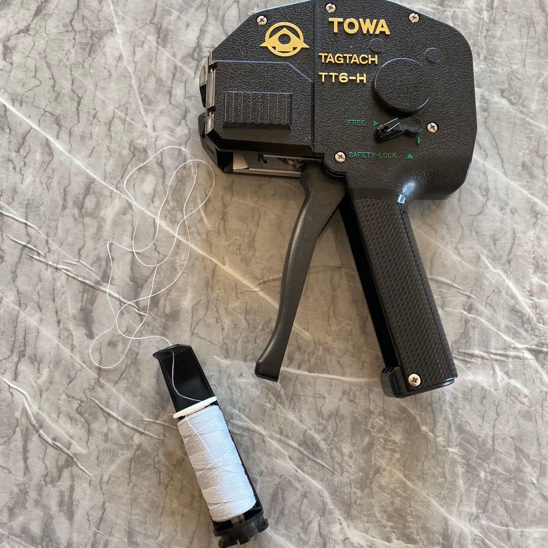 TOWA タグタッチTT6-H 針、タグおまけ付き【タグ取付機】