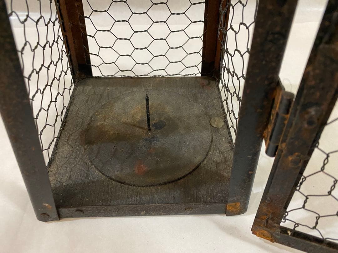 骨董　蔵行燈　灯火器