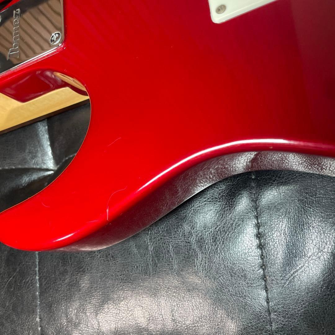 Ibanez GIO GRX40-CA キャンディーレッド 保護フィルムまま