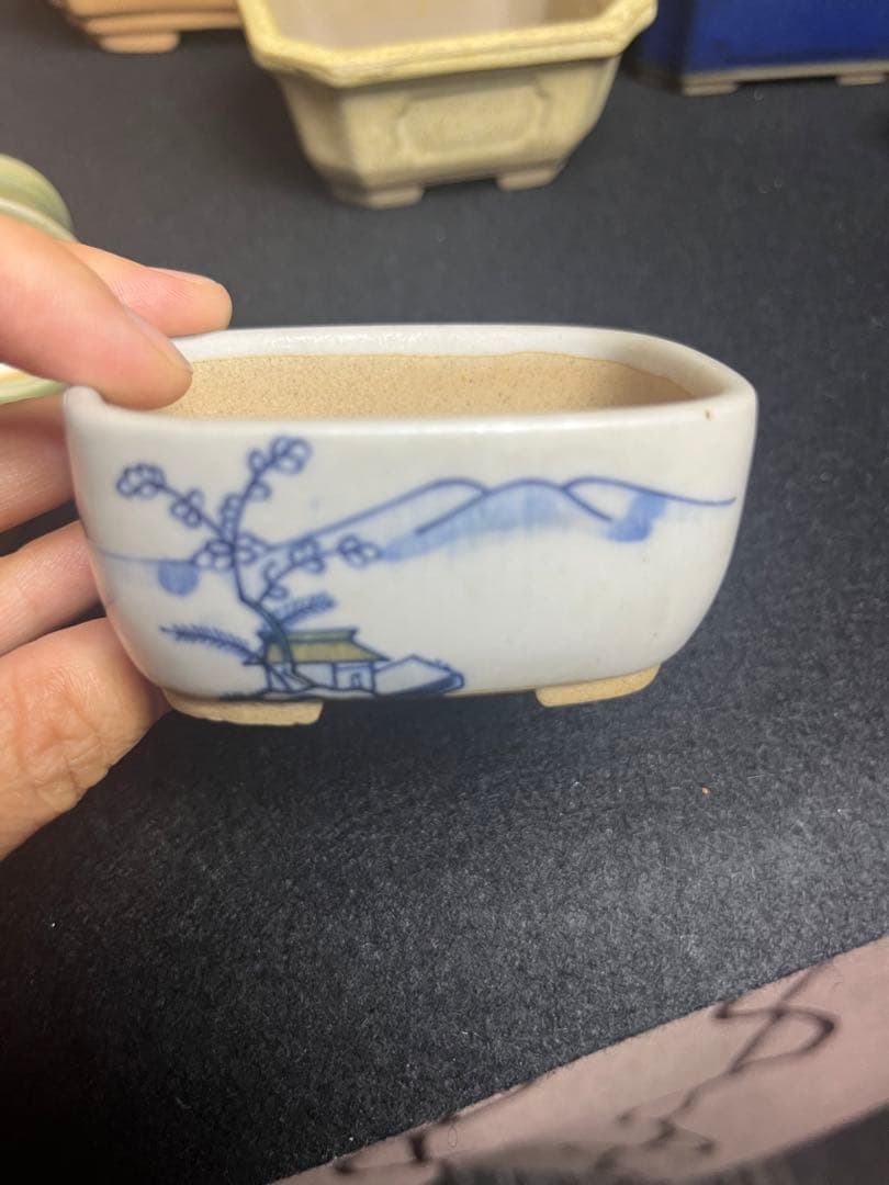 盆栽鉢　　植木鉢　山野草鉢　観葉植物　園芸　ミニ盆栽鉢各種　28個まとめて