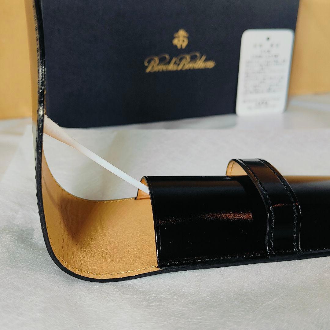 【新品極上品】ブルックスブラザーズ ホーウィン社製コードバン 高級馬革ペンケース