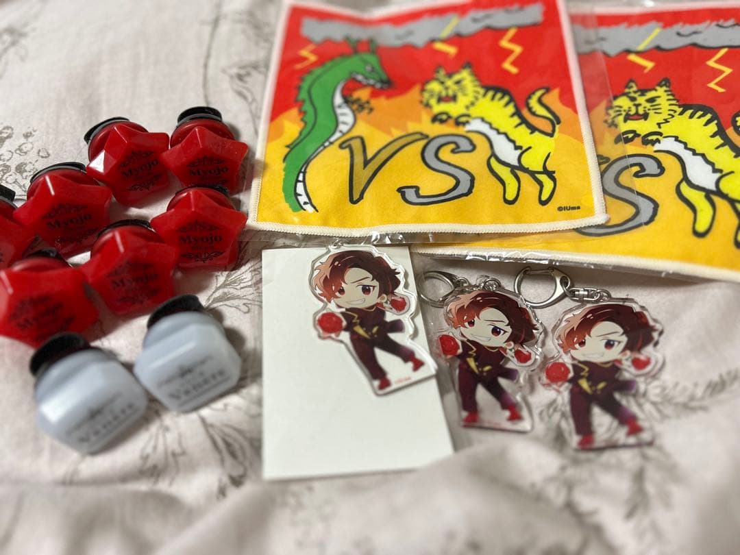 【まとめ売り】リモートホスト 明星 田邊幸輔 アクキーリングライト缶バッジ新品