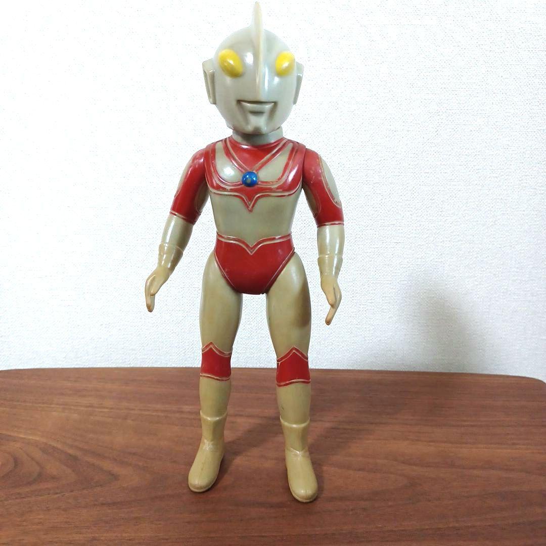 超ヴィンテージ品ブルマァク「 帰ってきたウルトラマン」面取れ ソフビフィギュア