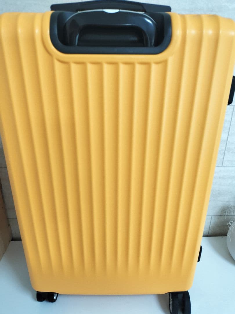 【中古】New Tripスーツケース Lサイズ：7泊以上/95Lイエロー