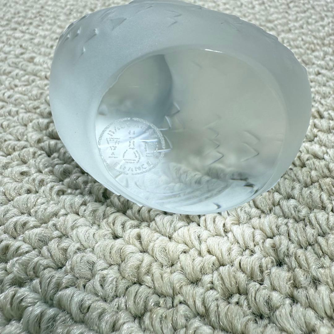 Baccarat ガラス製 鳥の置物 バカラ 鳥 バード フィギュリン ひよこ