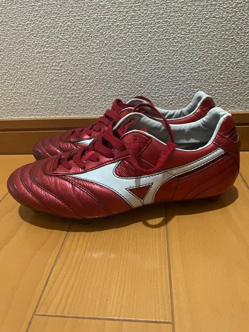 サッカースパイク モレリア2 パッションレッド限定モデル25.0cm