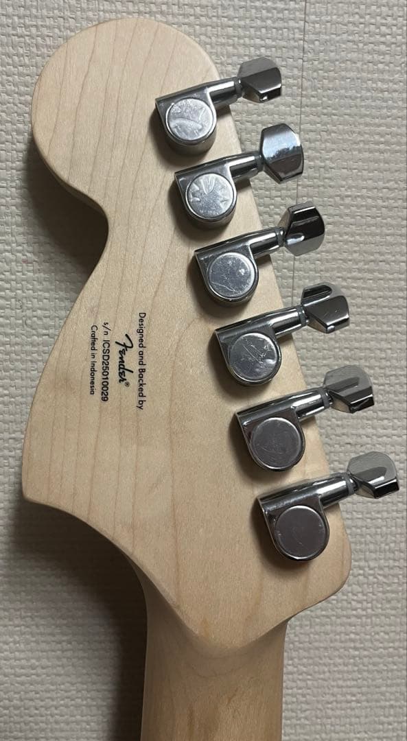 ギター Squier fender Mustang California Blue