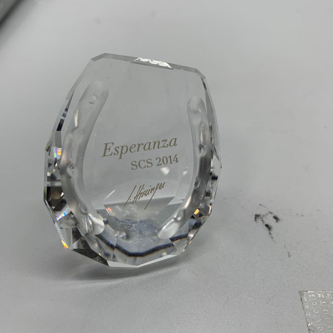 スワロフスキー クリスタルフィギュア 馬 ホース　ホース Esperanza