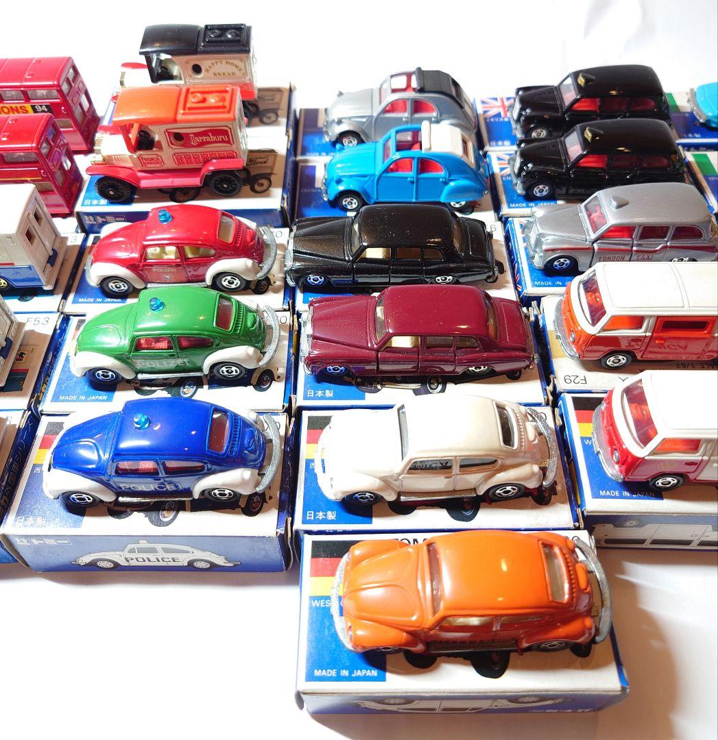 トミカ 青箱Ｆシリーズ101台セッ卜廃盤日本製ワンオーナー姫路手渡しも可能