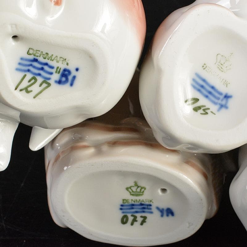 ロイヤルコペンハーゲン　アニマル　フィギュリン　置物　6点まとめて　MR7221