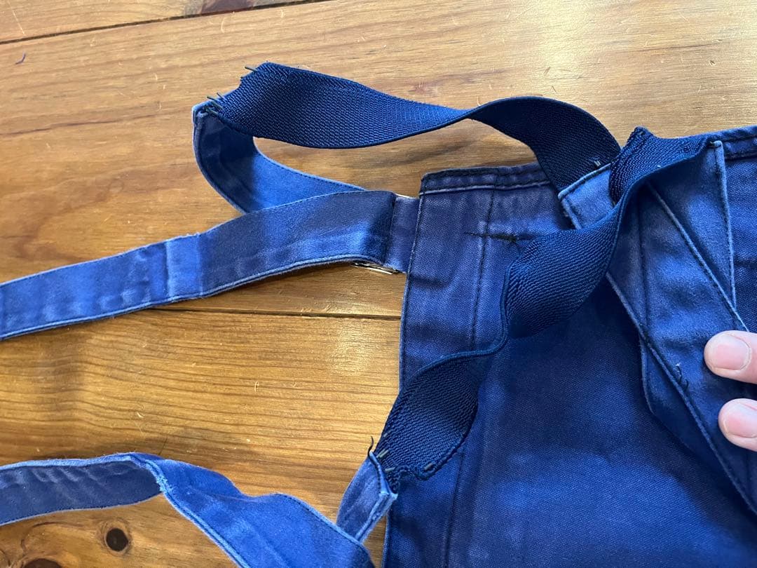 ヴィンテージ　Euro モールスキン　オーバオール