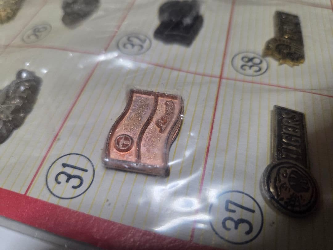 BASEBallダイカスト野球バッチ合金60セット