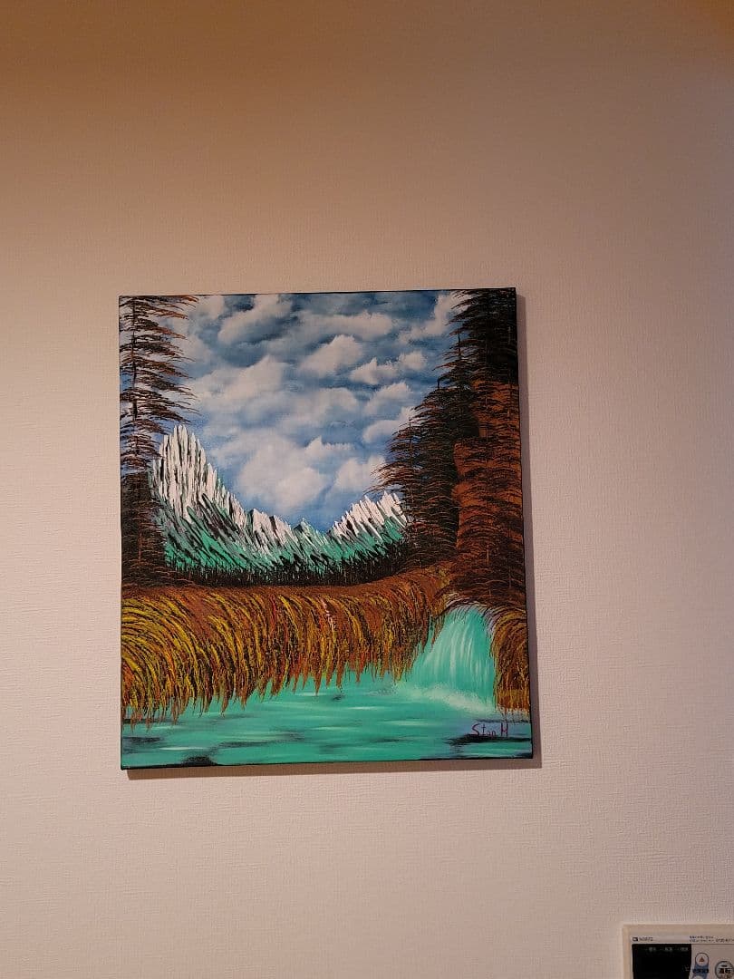 絵画 Spring in the valley