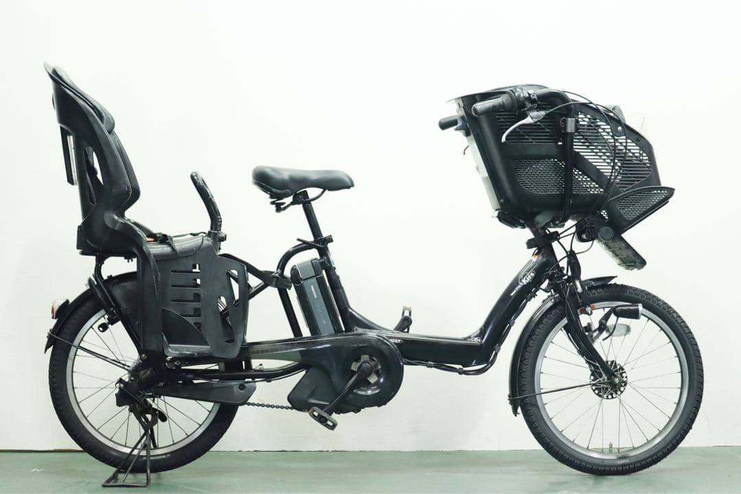 ヤマハ電動アシスト自転車　★ 8.9AH ★ １ヶ月保証★完成車　子供のせ