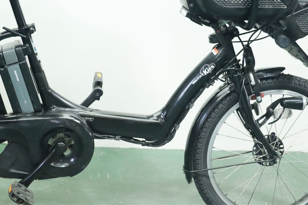 ヤマハ電動アシスト自転車　★ 8.9AH ★ １ヶ月保証★完成車　子供のせ