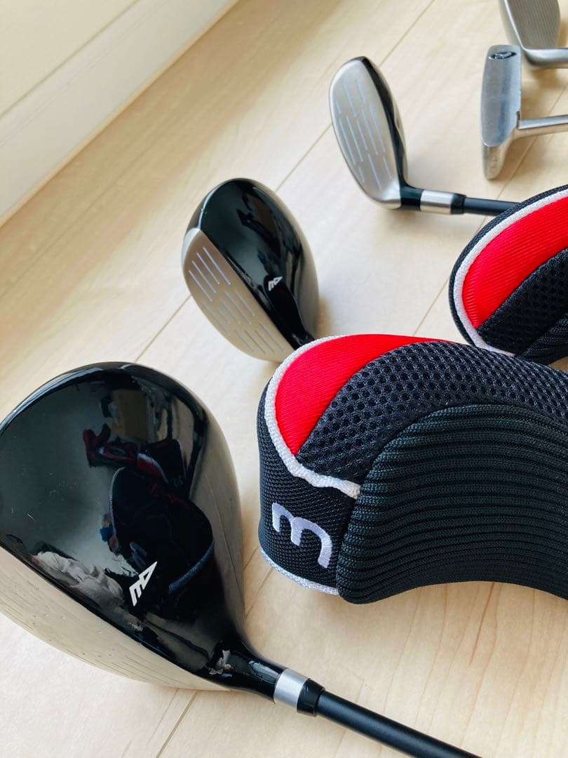 ゴルフクラブセット　ゴルフバッグ　クラブ9本セット