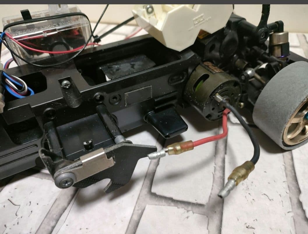 タミヤ　TLフロントワンウェイ等Apex RX-7 ボディ珍品ストロボユニット付