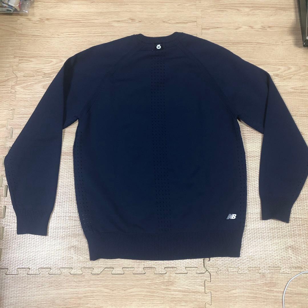 リクエスト値下未使用タグ付NewBalance ドライ&ソフトネイビー セーター
