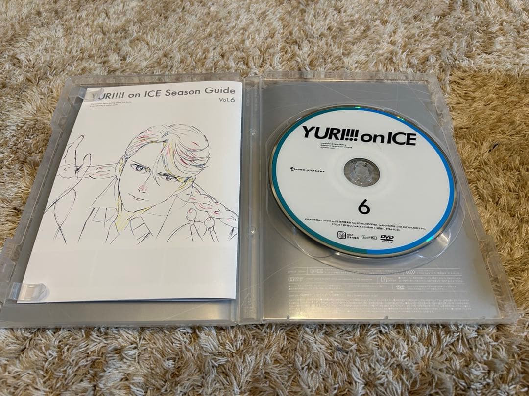 ユーリon ICE アニメDVD6巻セット